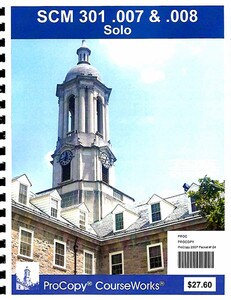 SCM 301 Solo packet 124 cover